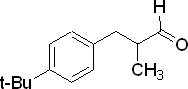 2-(4-tert-butylbenzyl) Propionaldehyde (Lilial)