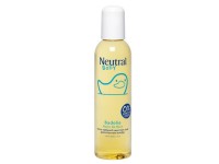 Neutral baby bath oil