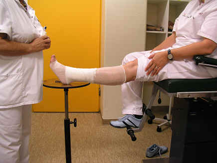 Niet-elastisch compressieverband