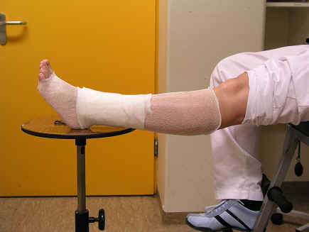 Niet-elastisch compressieverband